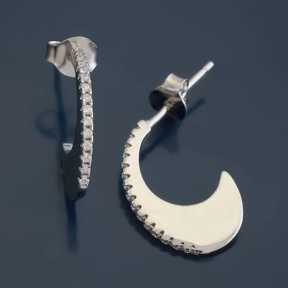 92.5 Silver Earring 176536 - Image 2