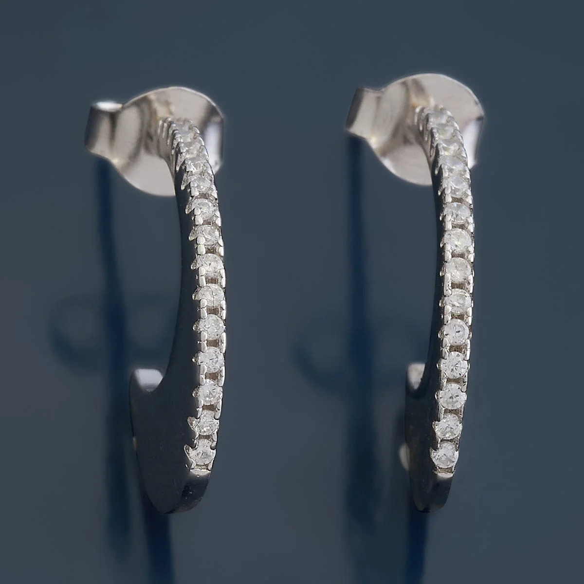 92.5 Silver Earring 176536 - Image 5