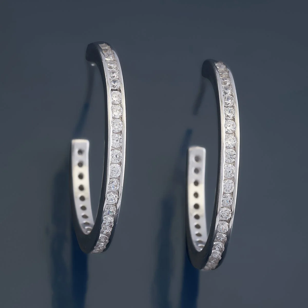92.5 Silver Earring 176547 - Image 7