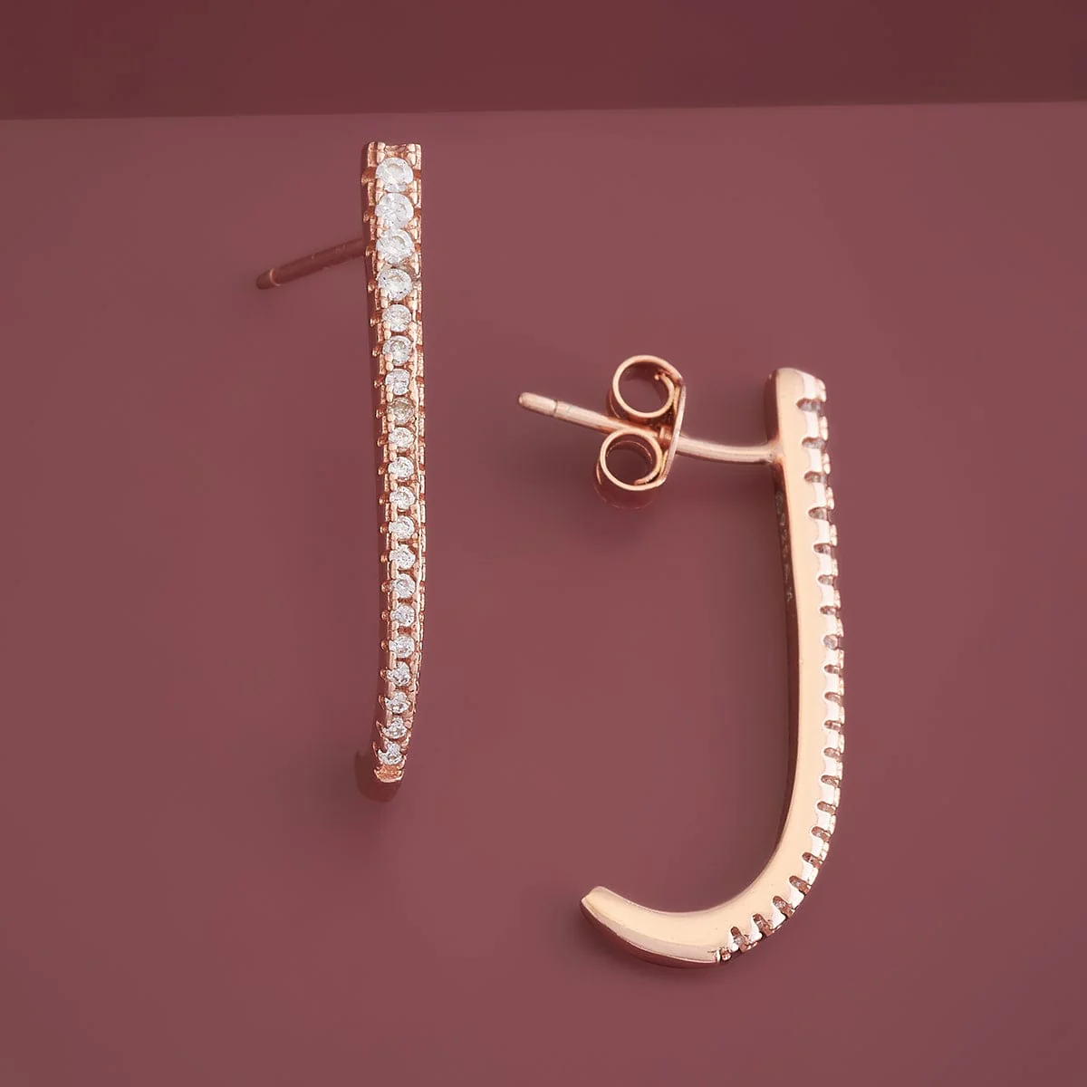 92.5 Silver Earring 176602 - Image 4