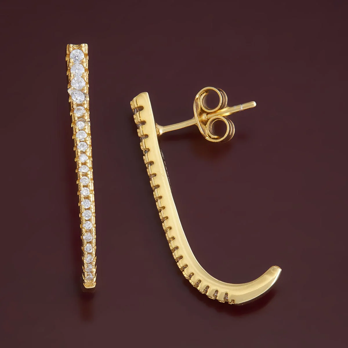 92.5 Silver Earring 176602 - Image 6