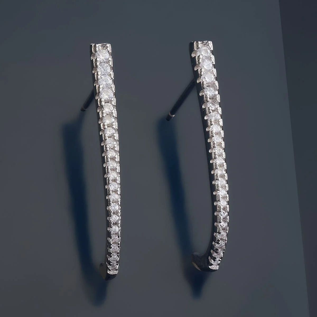 92.5 Silver Earring 176602 - Image 7