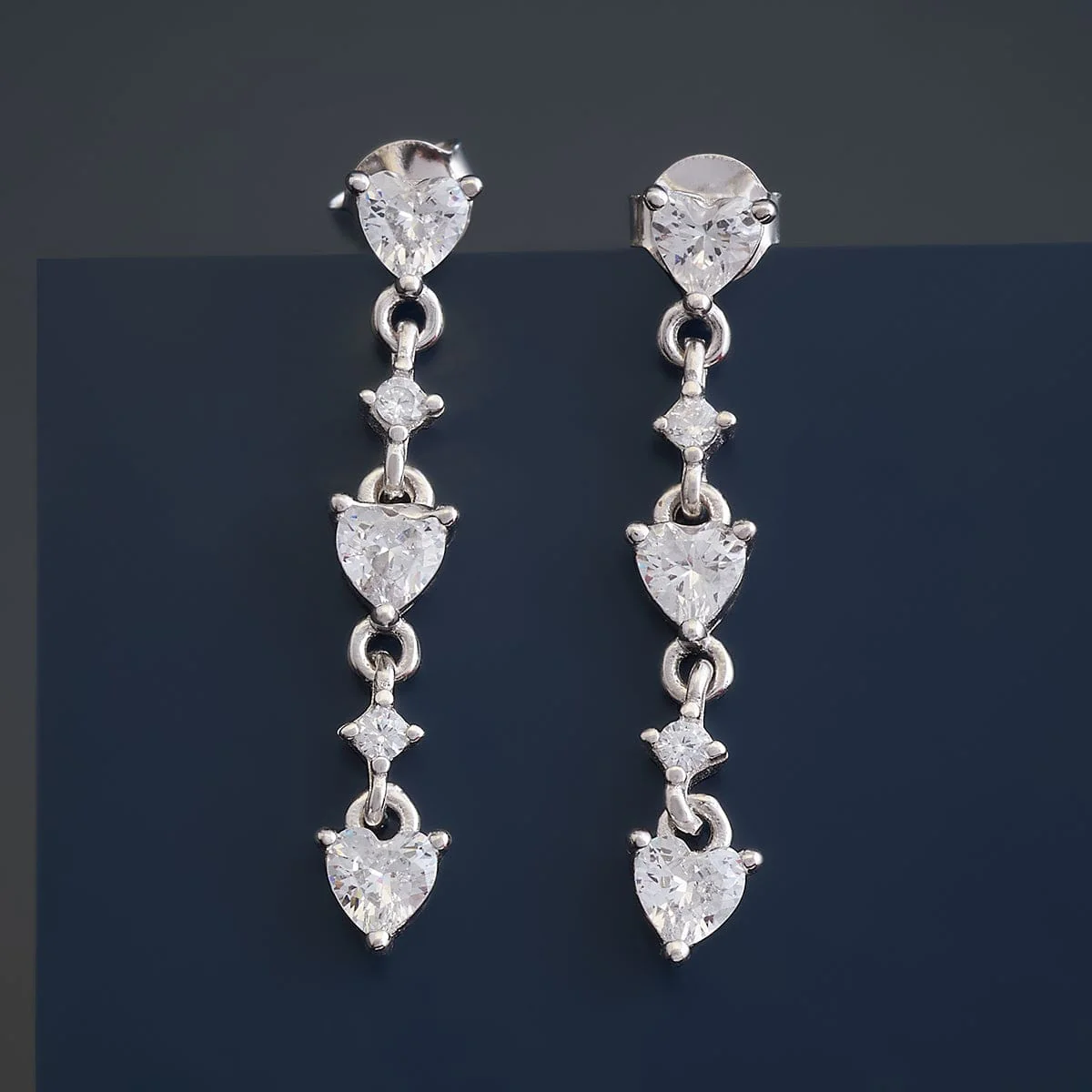 92.5 Silver Earring 176604 - Image 7