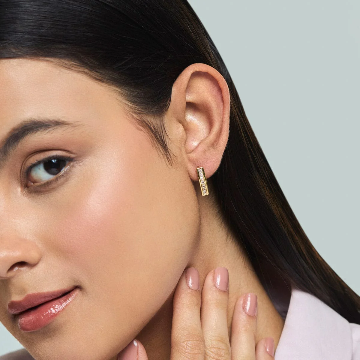 92.5 Silver Earring 176611 - Image 3