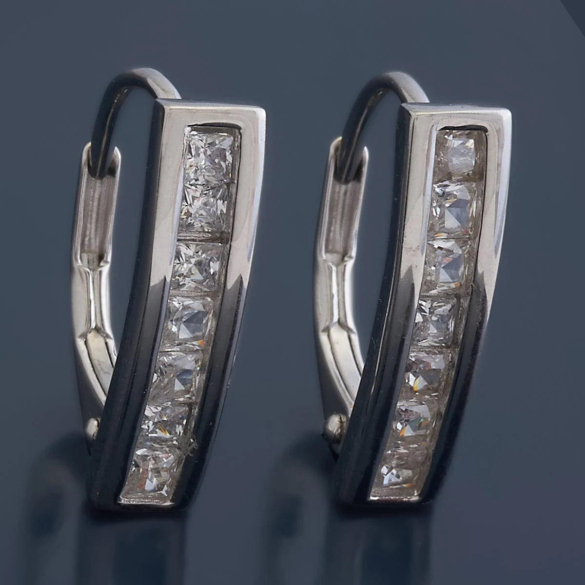 92.5 Silver Earring 176611 - Image 7