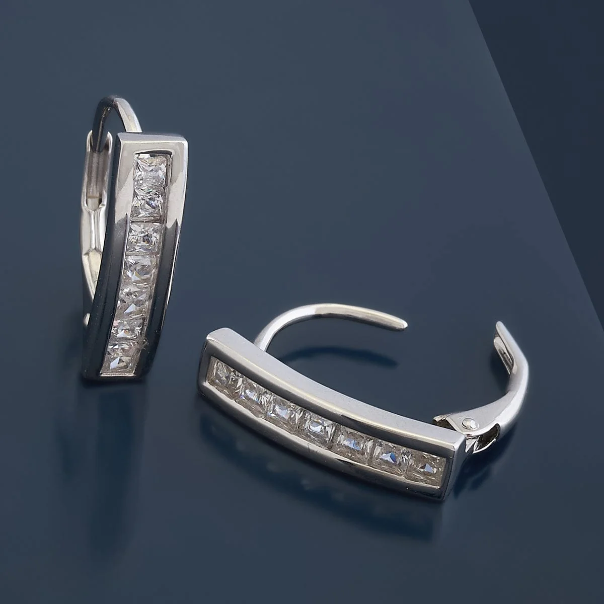 92.5 Silver Earring 176611 - Image 8