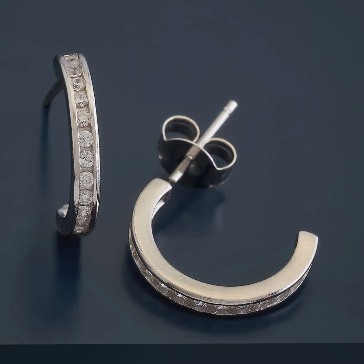 92.5 Silver Earring 176823 - Image 8