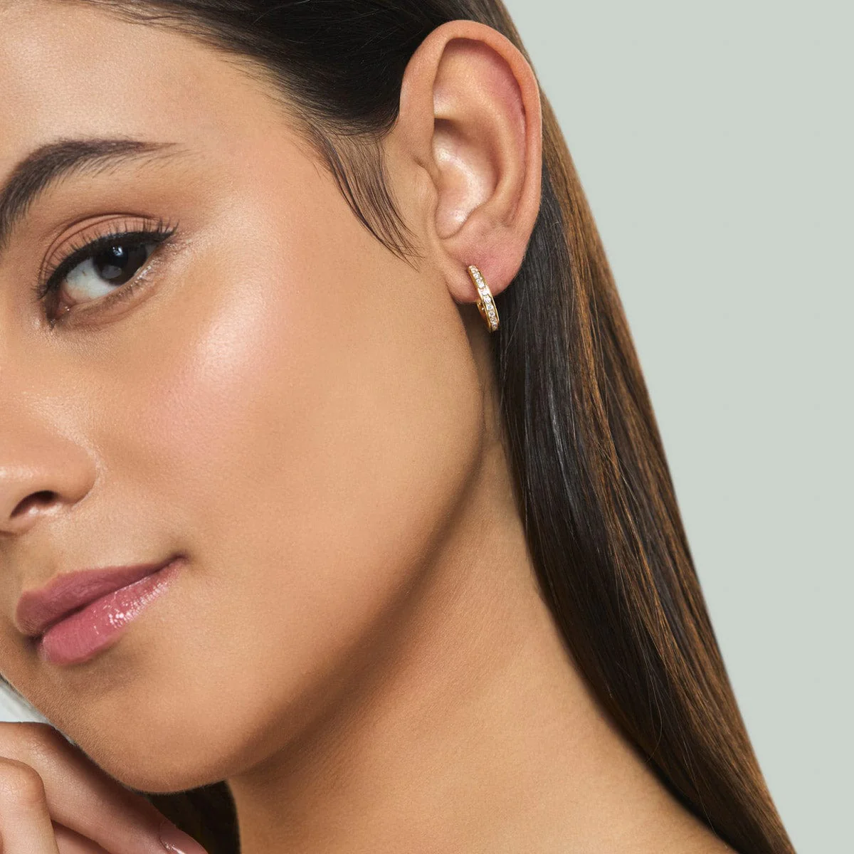 92.5 Silver Earring 176824 - Image 3