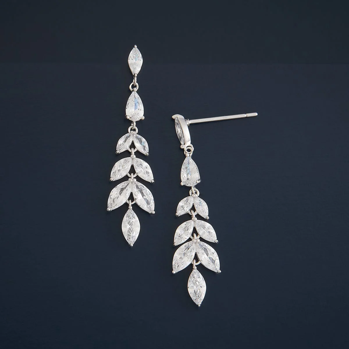 92.5 Silver Earring 180579 - Image 4