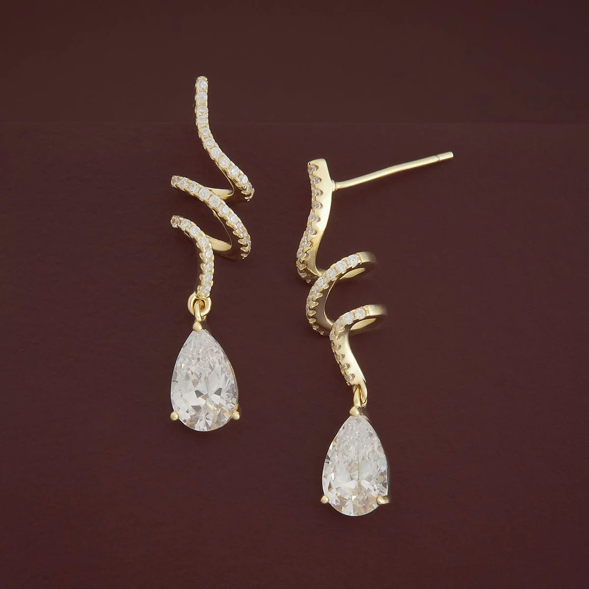92.5 Silver Earring 180583 - Image 4