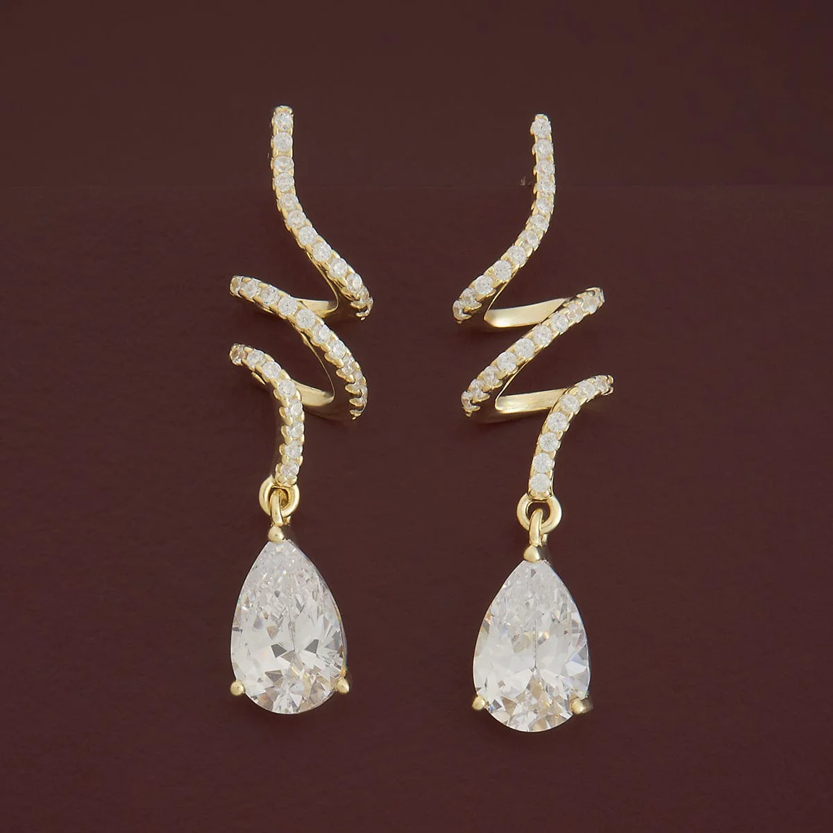 92.5 Silver Earring 180583 - Image 5