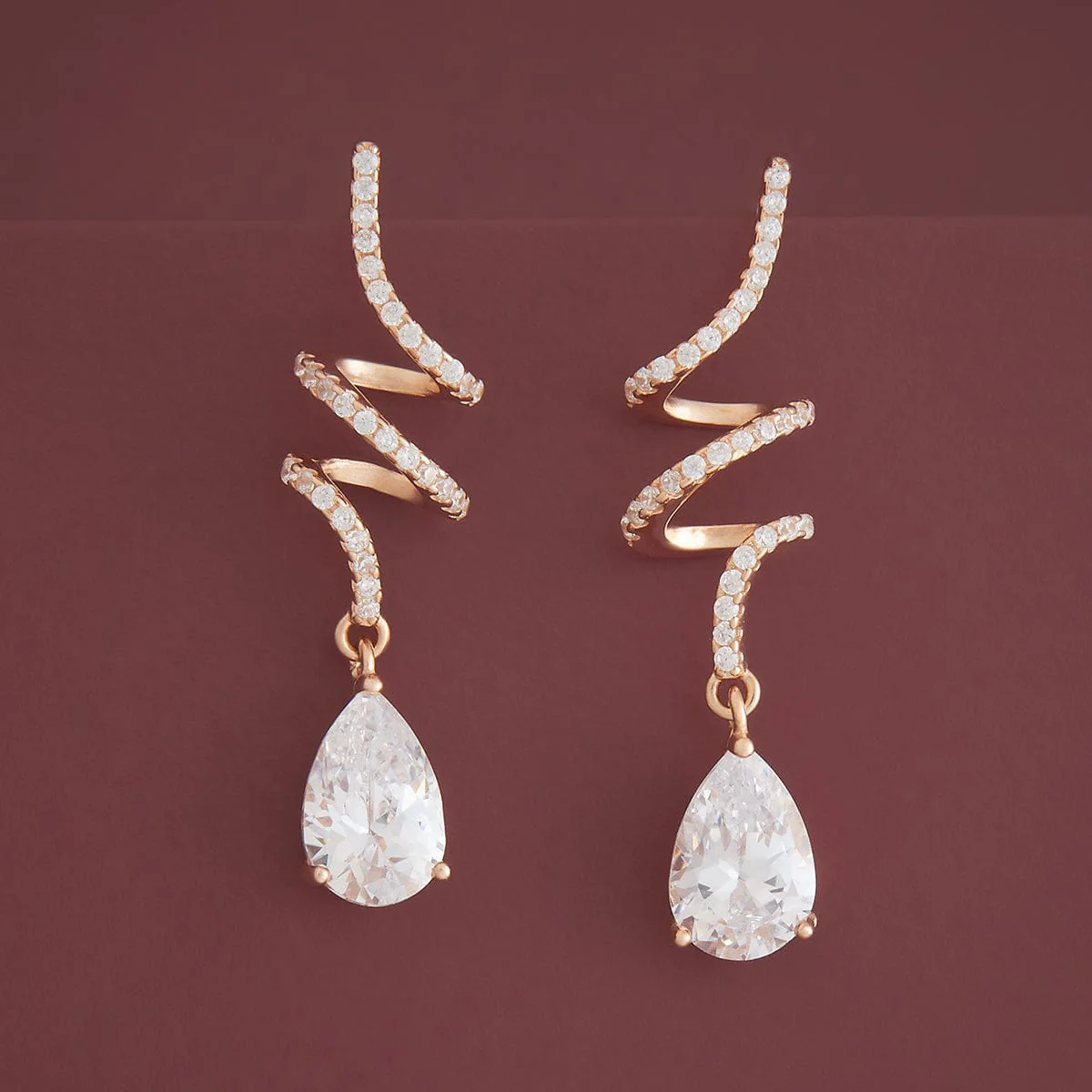 92.5 Silver Earring 180583 - Image 8