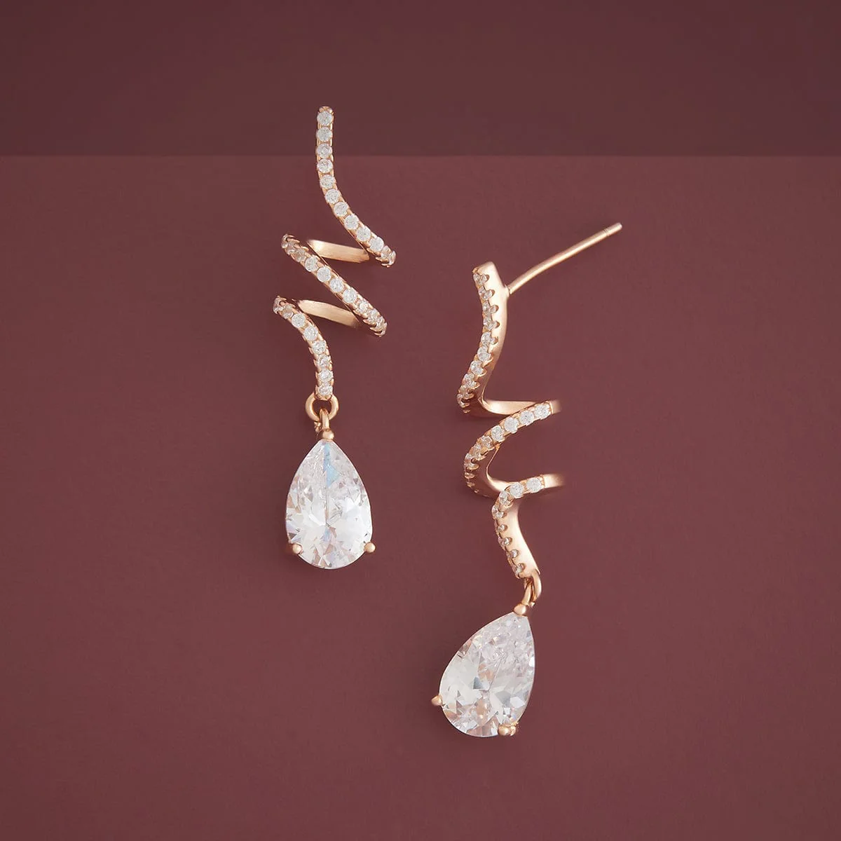 92.5 Silver Earring 180583 - Image 9