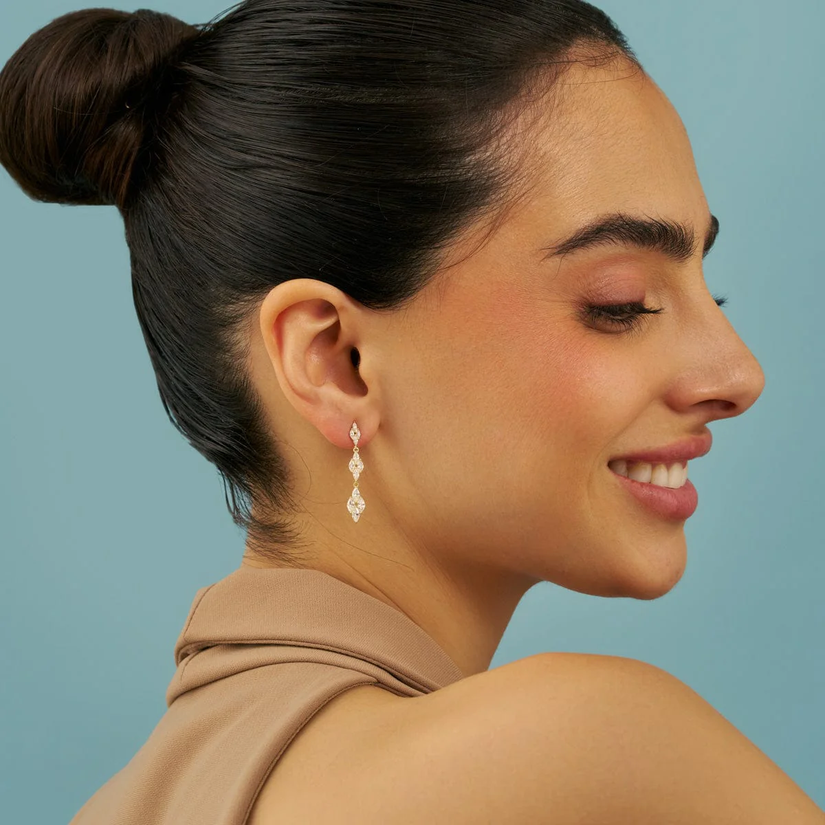 92.5 Silver Earring 180585 - Image 3