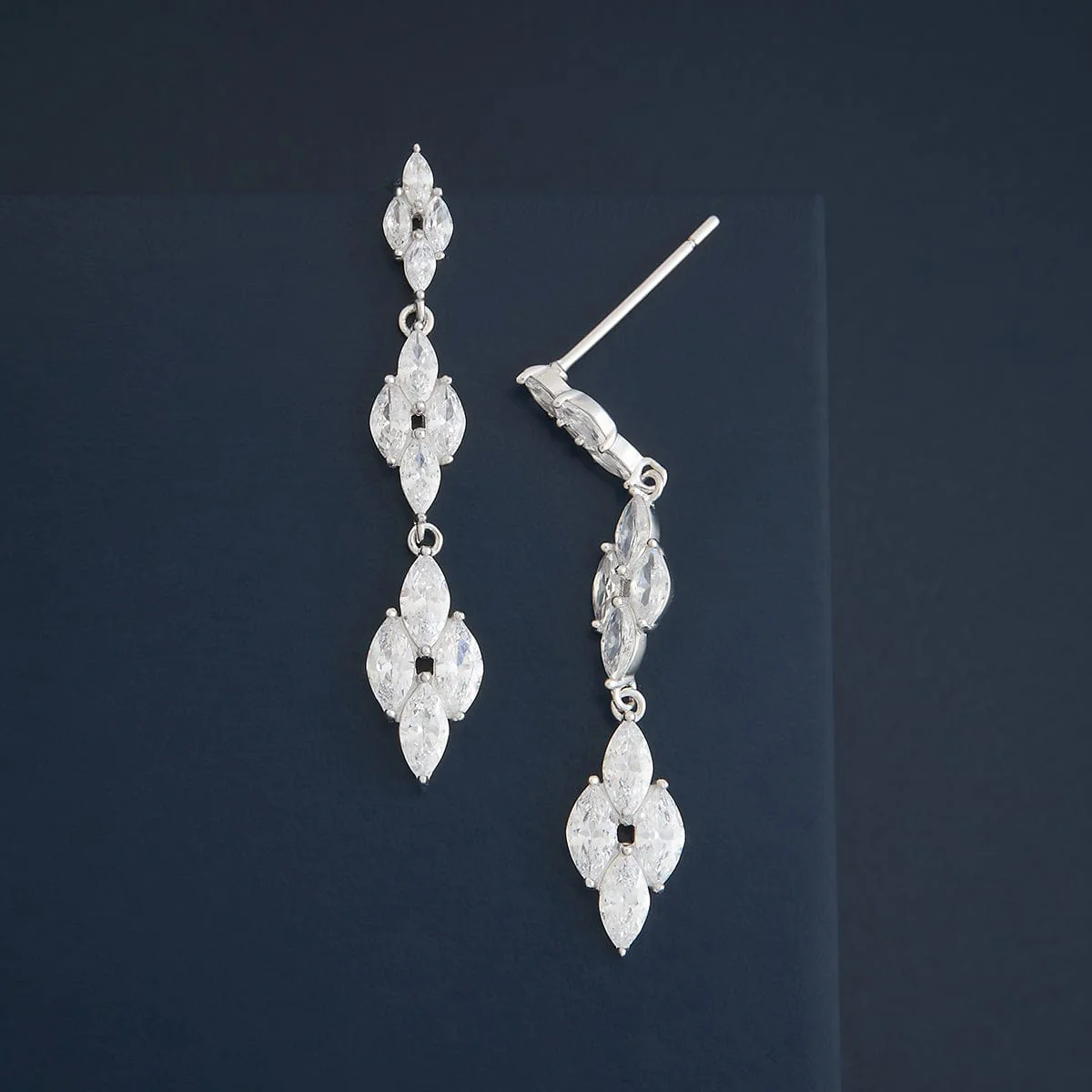 92.5 Silver Earring 180585 - Image 4