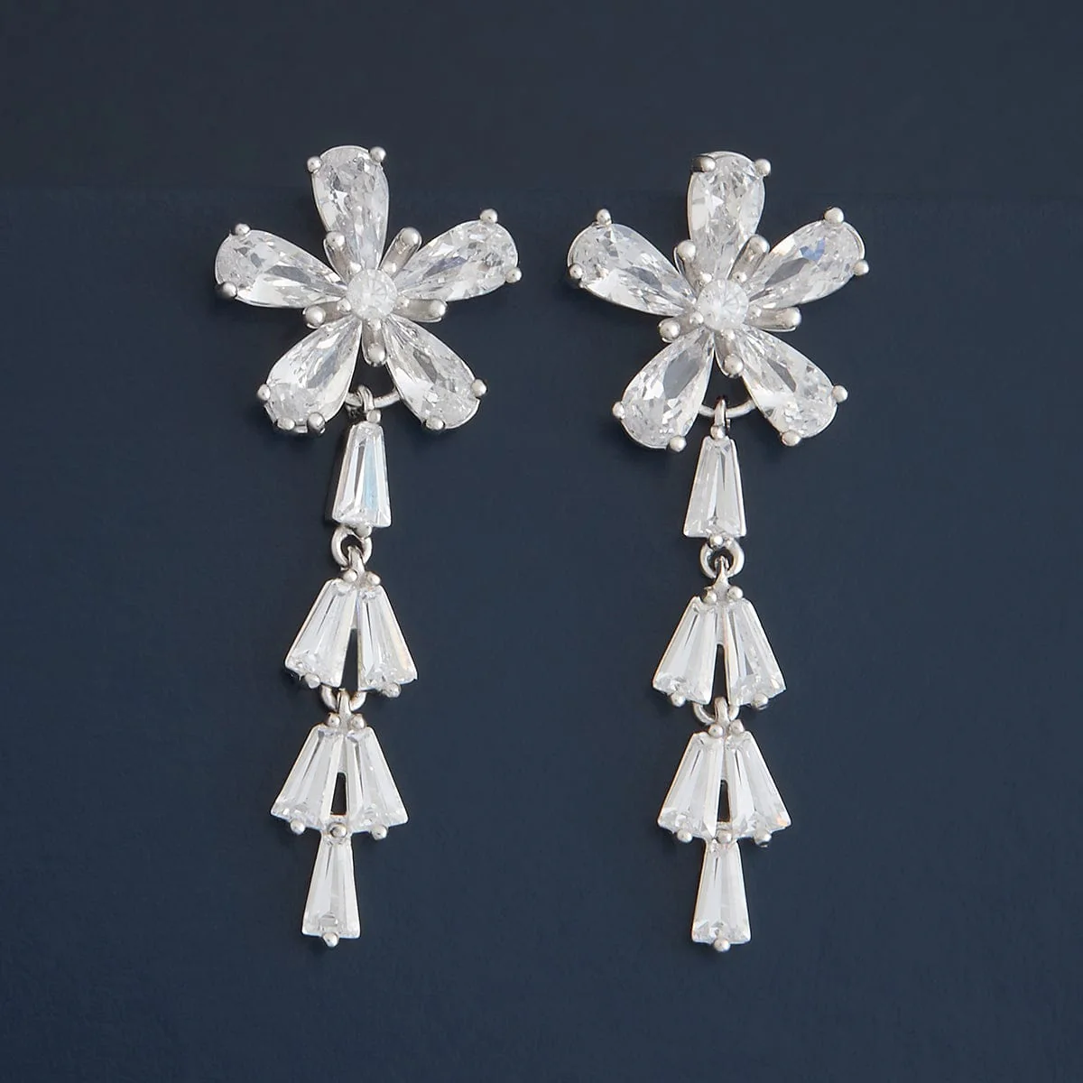 92.5 Silver Earring 180589 - Image 6