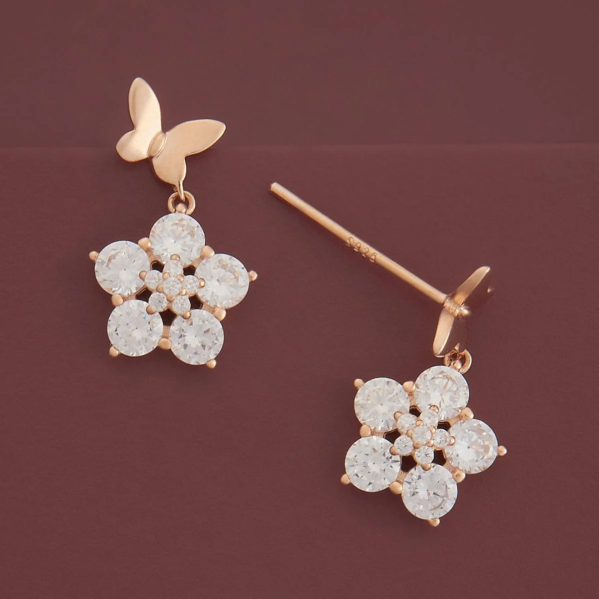 92.5 Silver Earring 180591 - Image 4