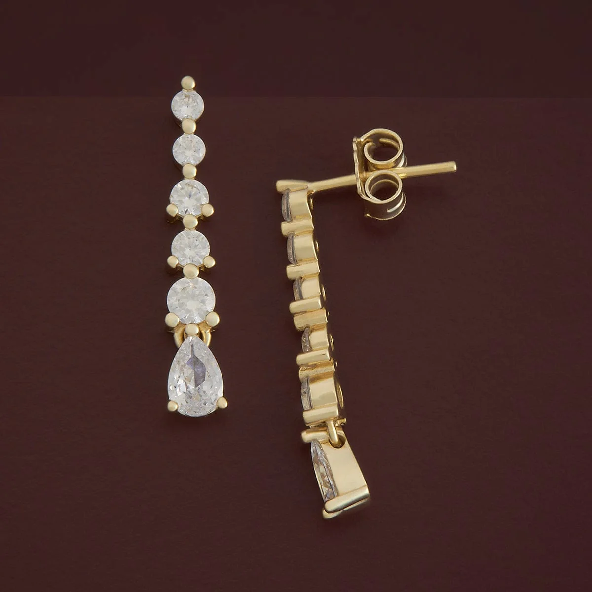 92.5 Silver Earring 180597 - Image 4