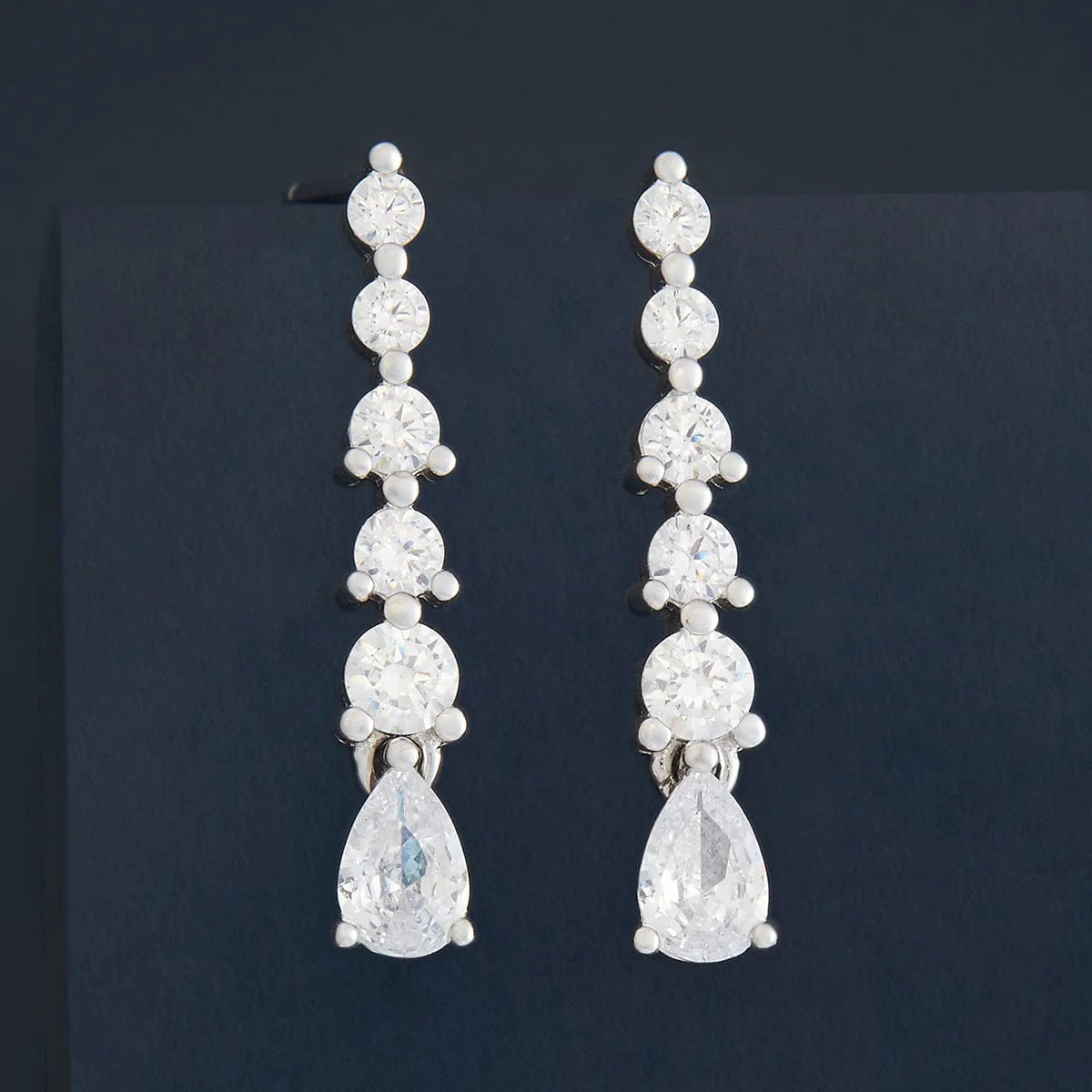 92.5 Silver Earring 180597 - Image 6