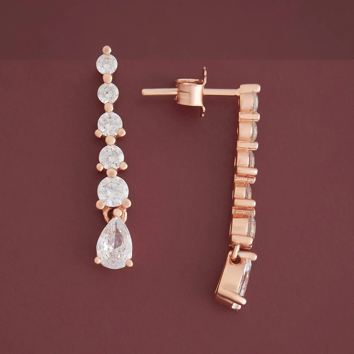 92.5 Silver Earring 180597 - Image 9