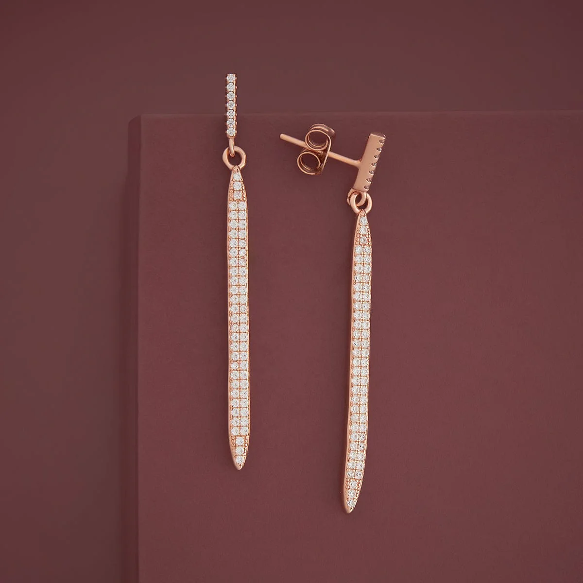 92.5 Silver Earring 180599 - Image 9