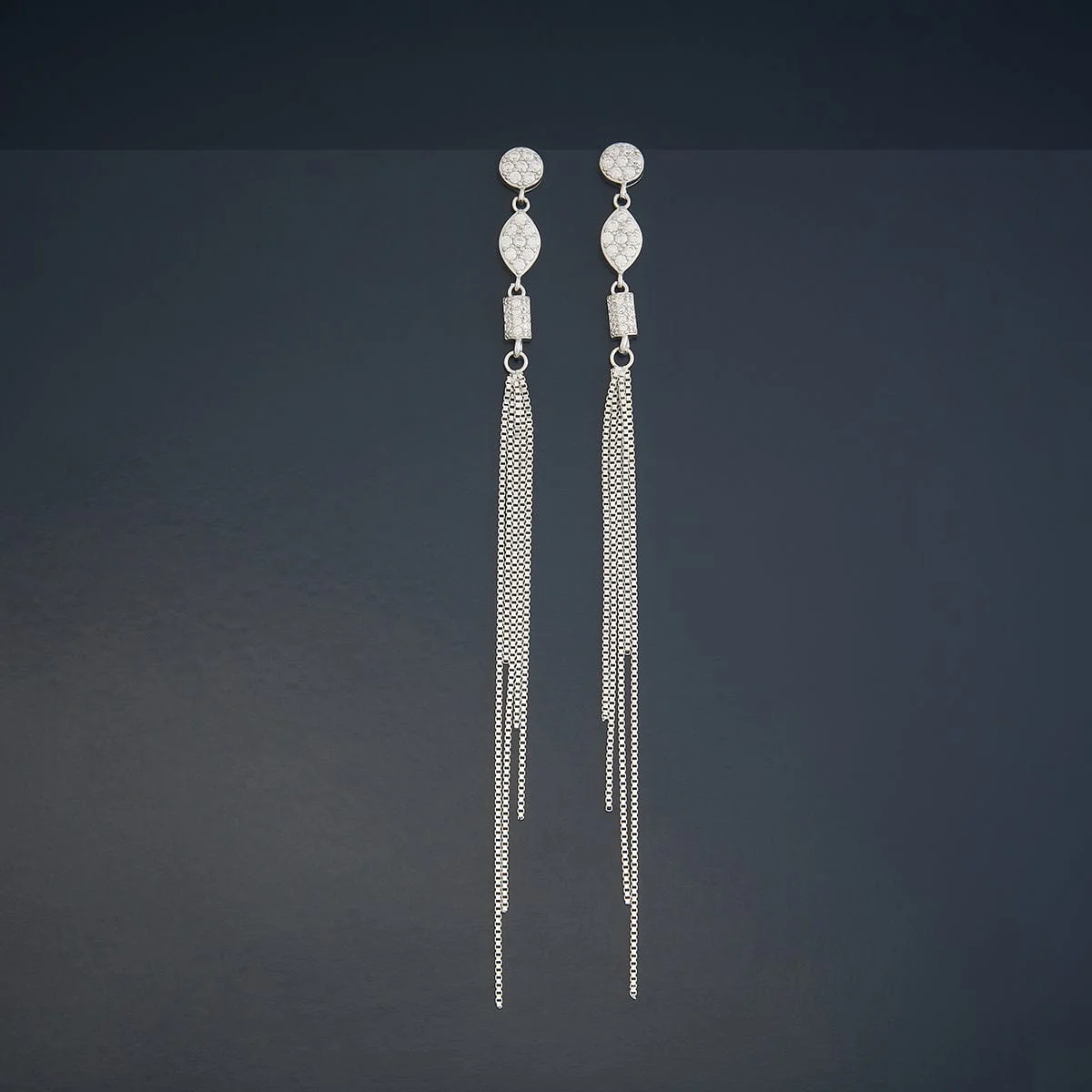92.5 Silver Earring 180601 - Image 6