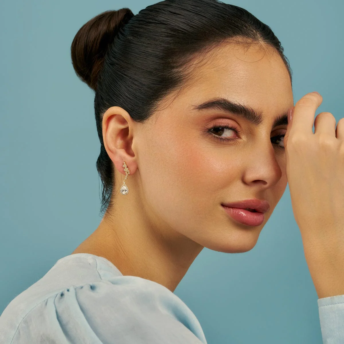 92.5 Silver Earring 180602 - Image 3