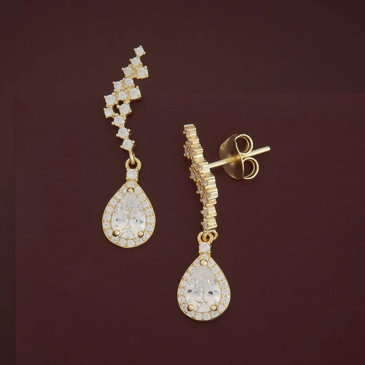 92.5 Silver Earring 180602 - Image 4