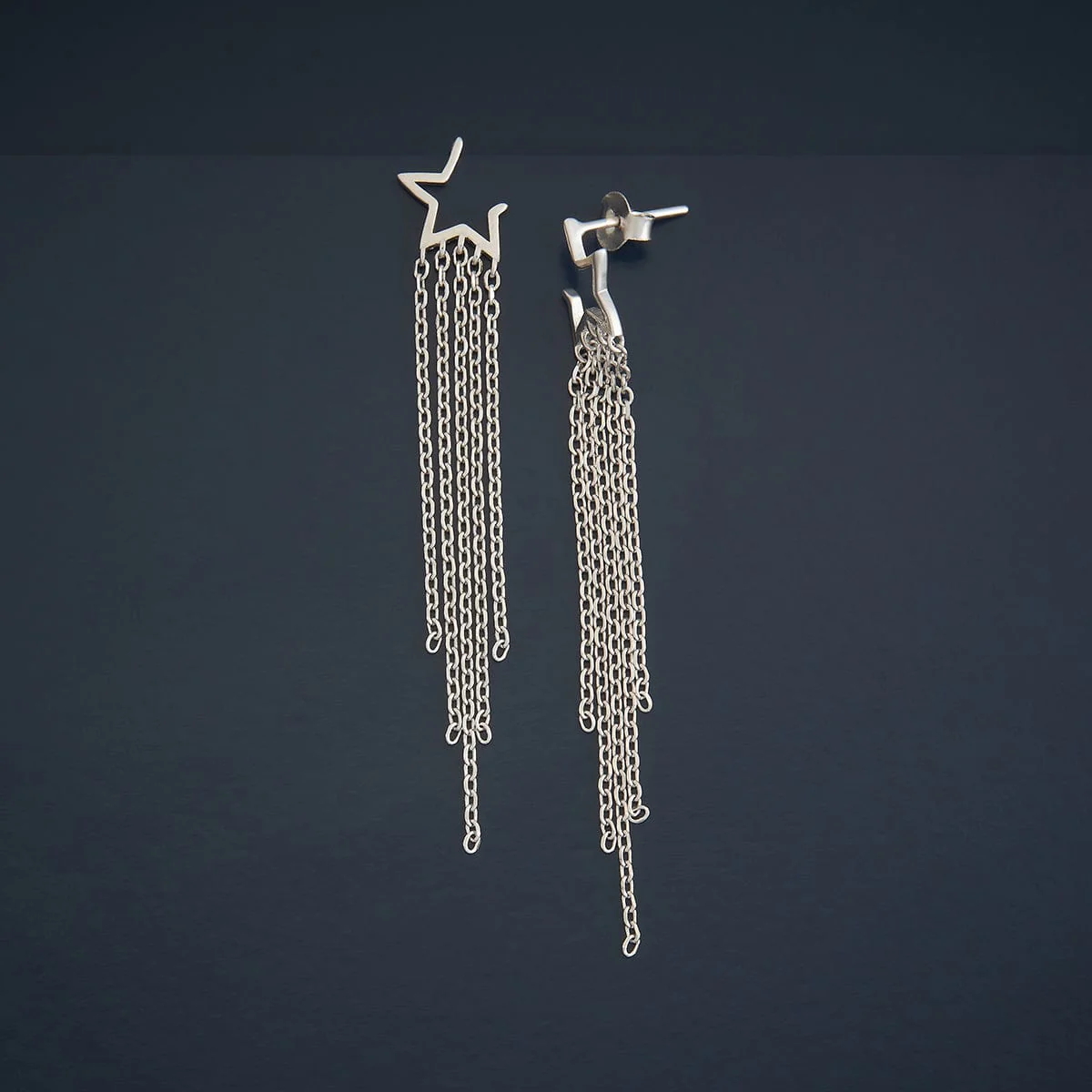 92.5 Silver Earring 180604 - Image 6