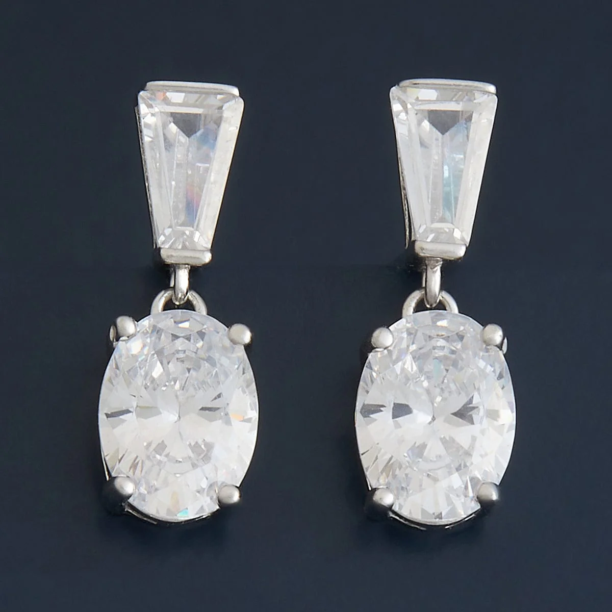 92.5 Silver Earring 180605 - Image 6