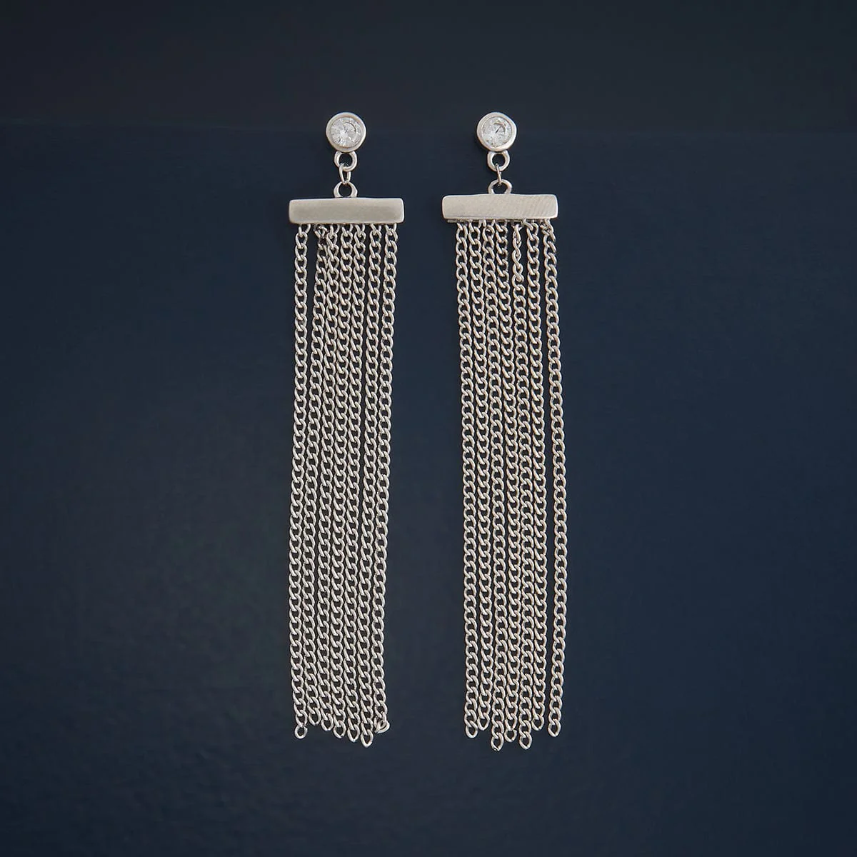 92.5 Silver Earring 180606 - Image 5