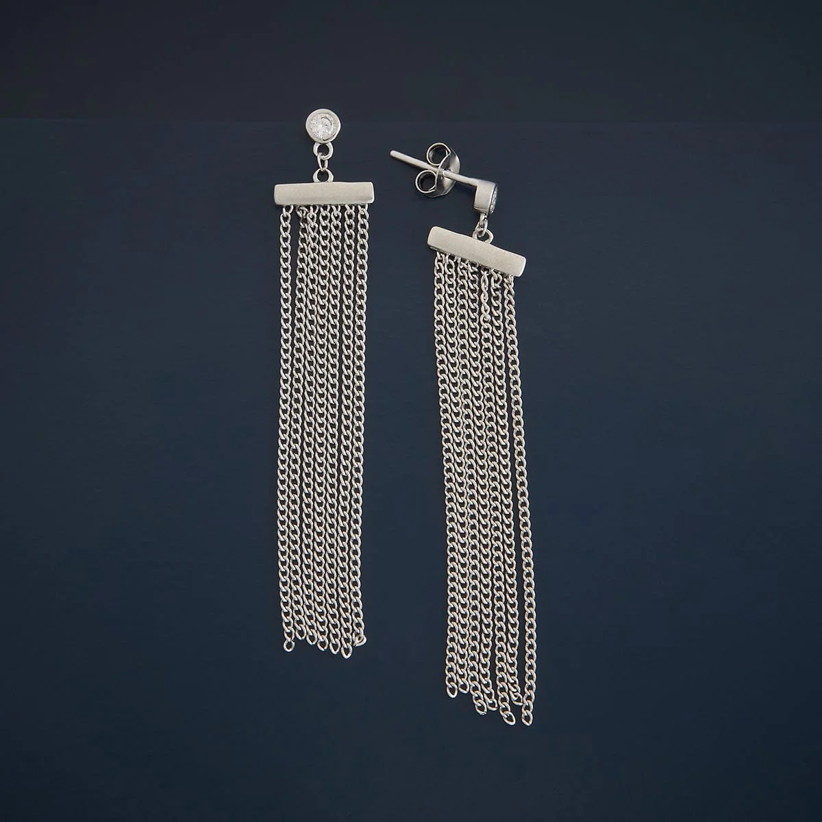 92.5 Silver Earring 180606 - Image 6