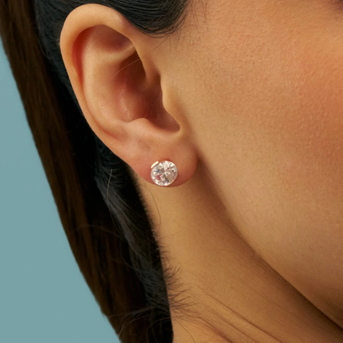 92.5 Silver Earring 180610 - Image 2