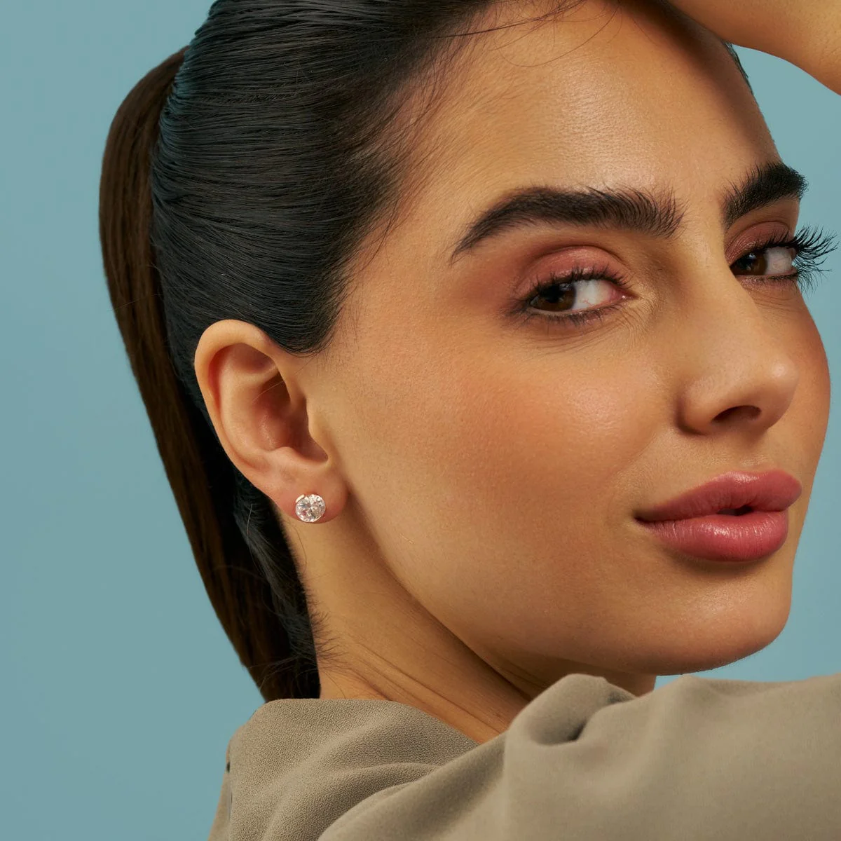 92.5 Silver Earring 180610 - Image 3