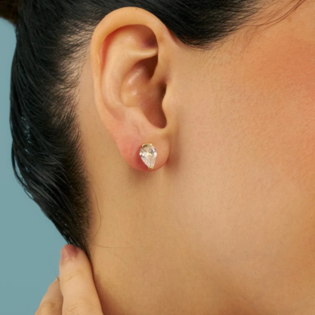 92.5 Silver Earring 180612 - Image 2