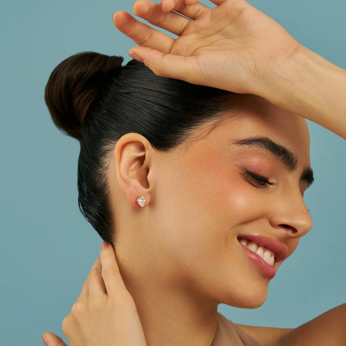 92.5 Silver Earring 180612 - Image 3