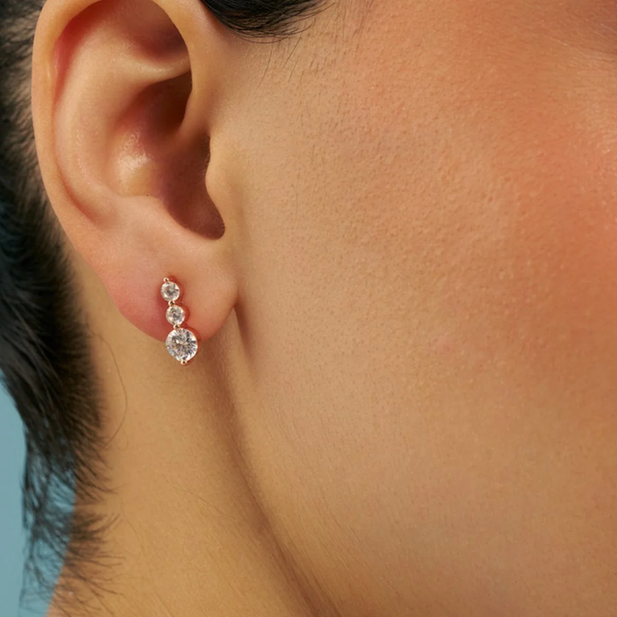 92.5 Silver Earring 180613 - Image 2
