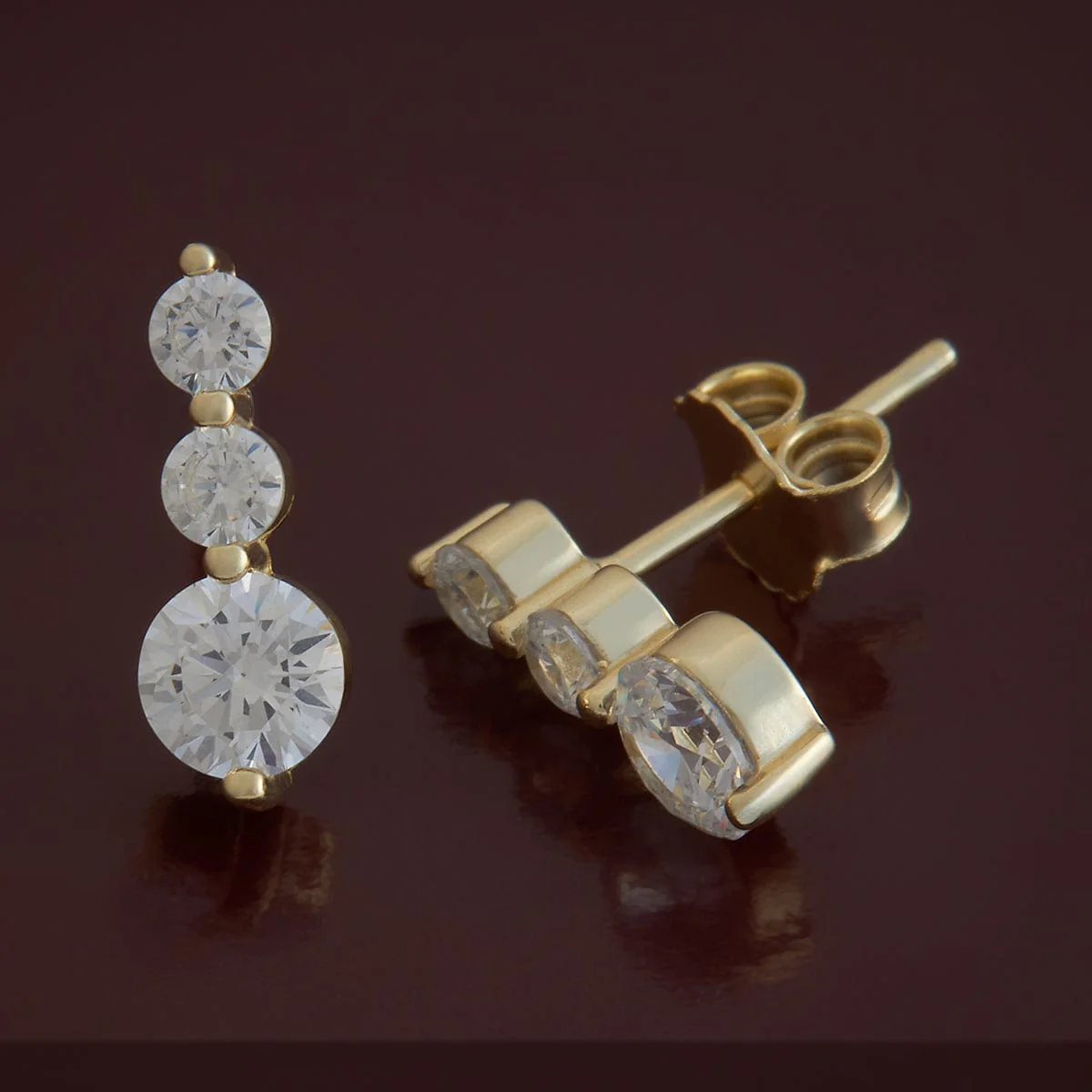 92.5 Silver Earring 180613 - Image 4