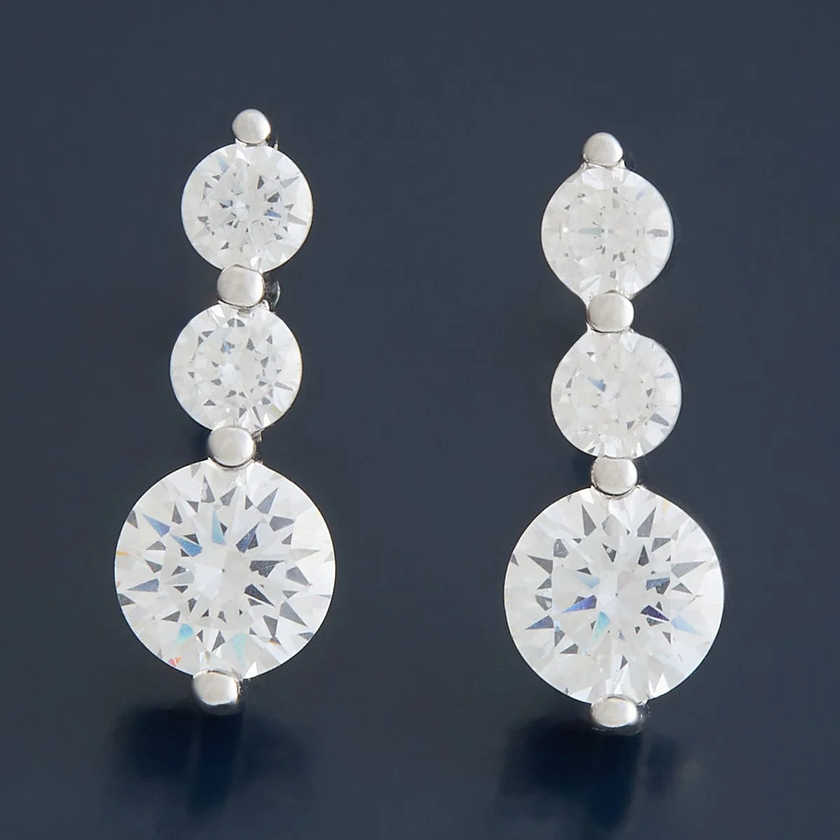 92.5 Silver Earring 180613 - Image 6