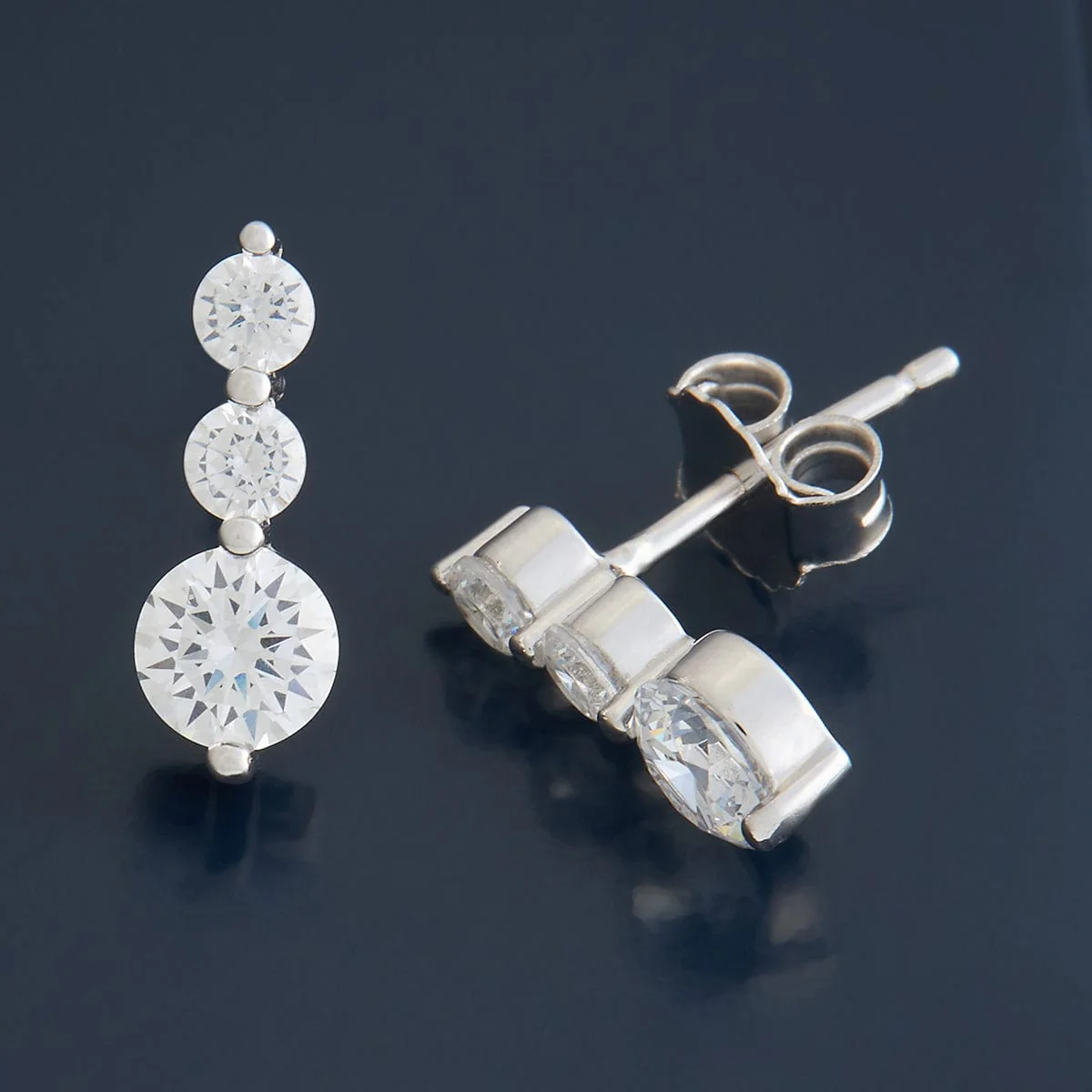 92.5 Silver Earring 180613 - Image 7