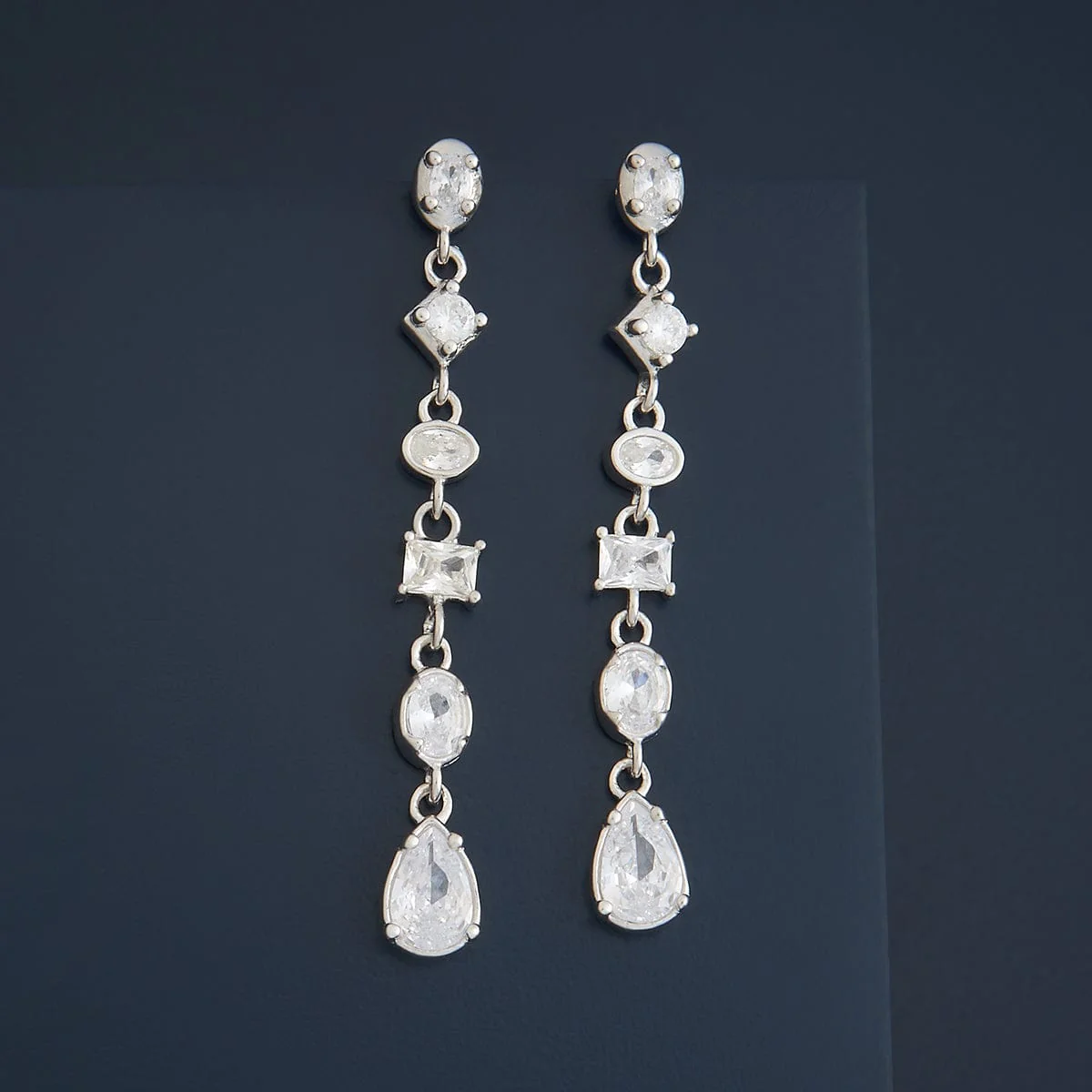92.5 Silver Earring 180615 - Image 7