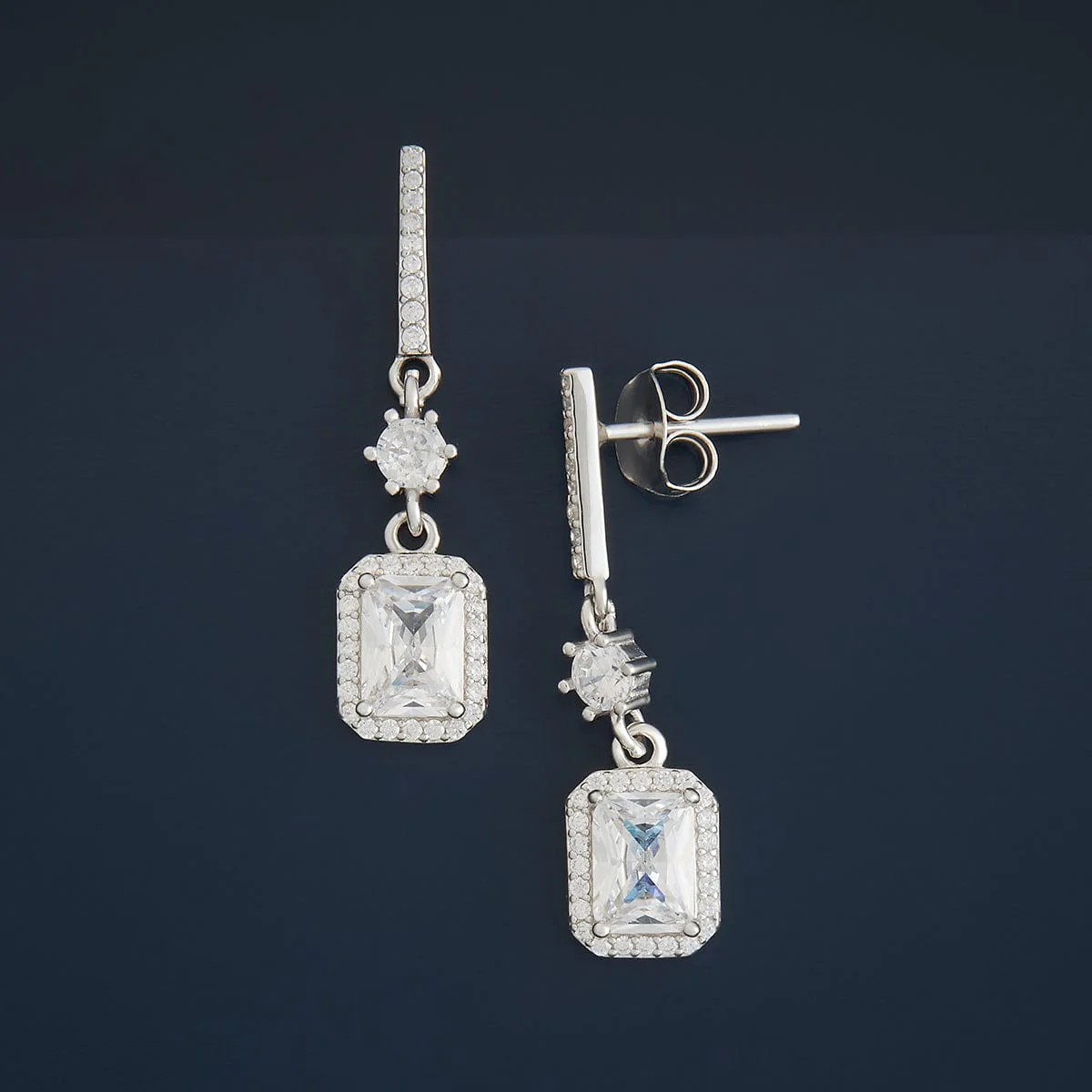 92.5 Silver Earring 180619 - Image 7