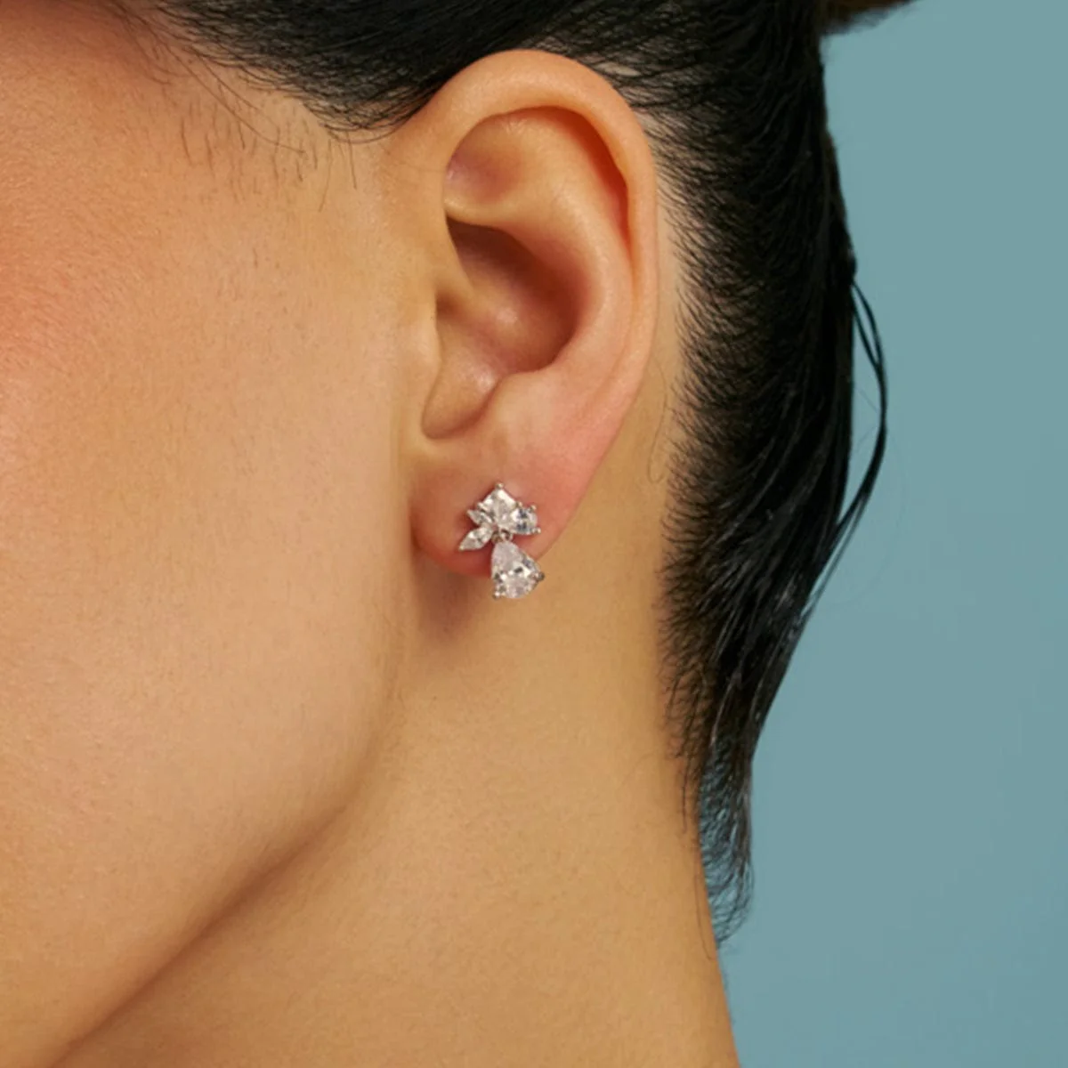 92.5 Silver Earring 180620 - Image 2