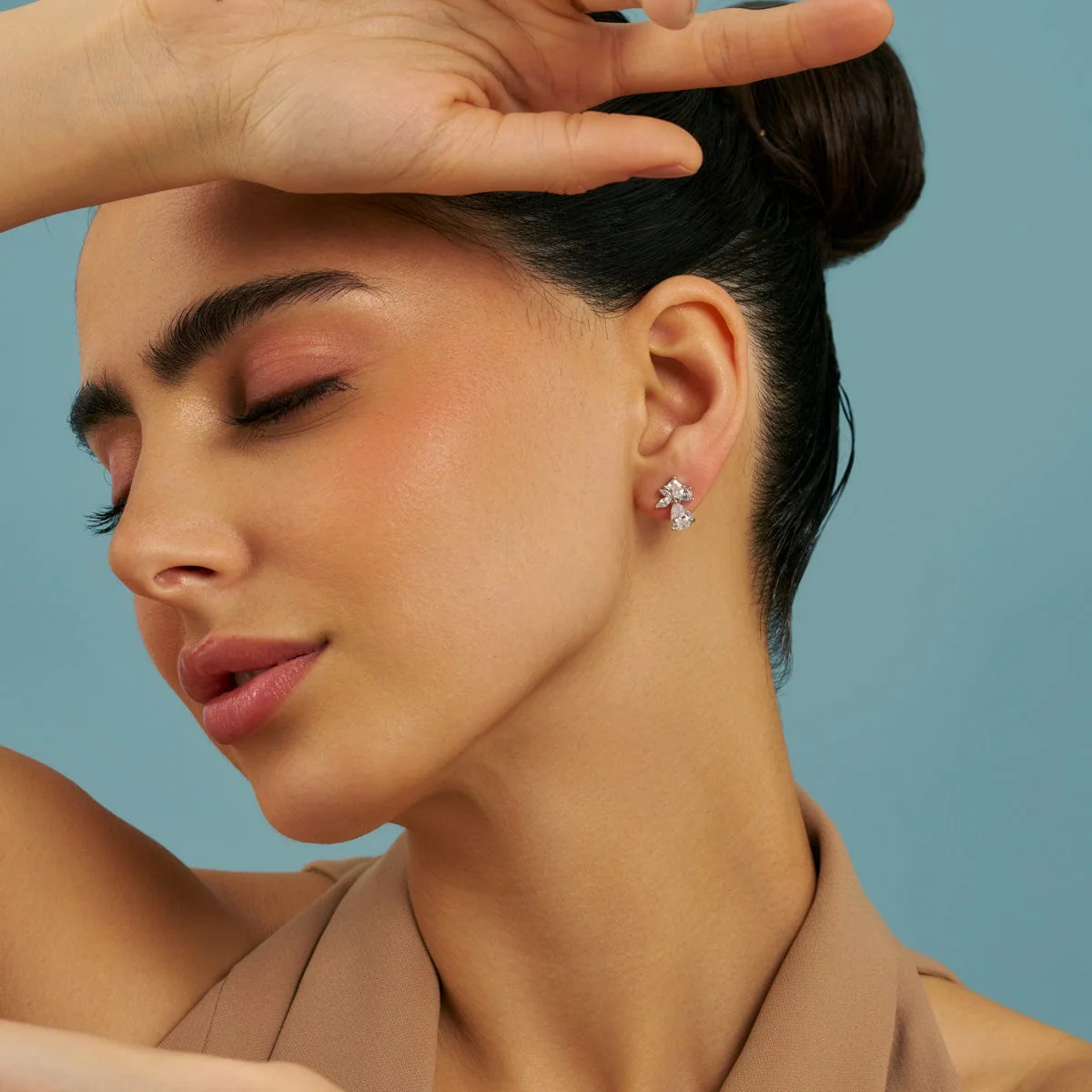 92.5 Silver Earring 180620 - Image 3