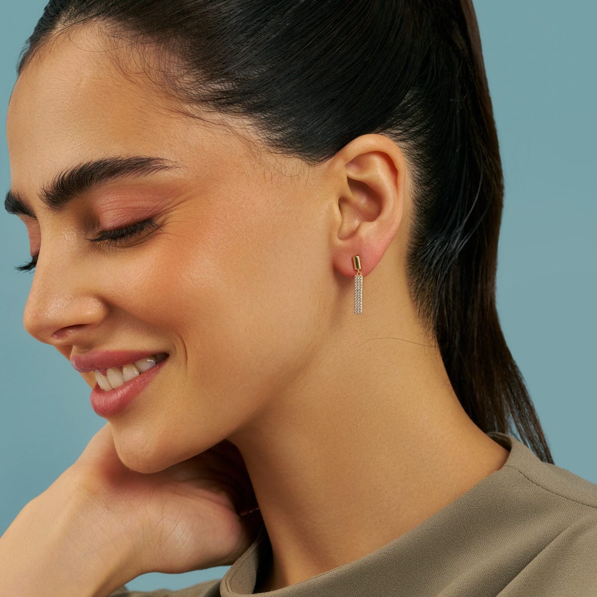 92.5 Silver Earring 180623 - Image 3