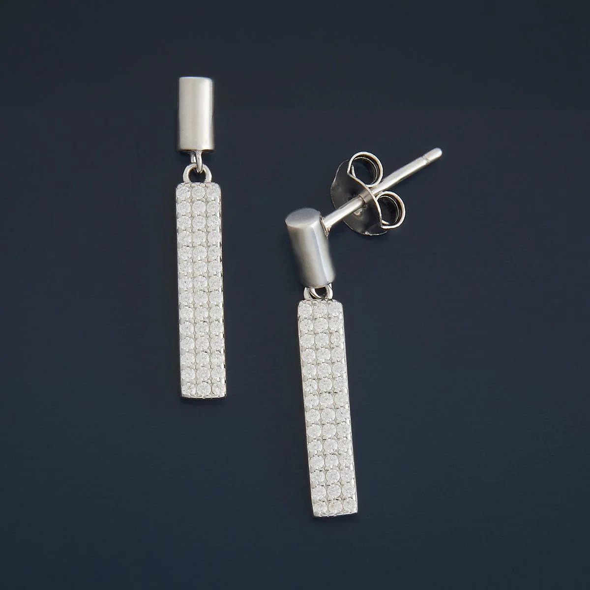 92.5 Silver Earring 180623 - Image 7