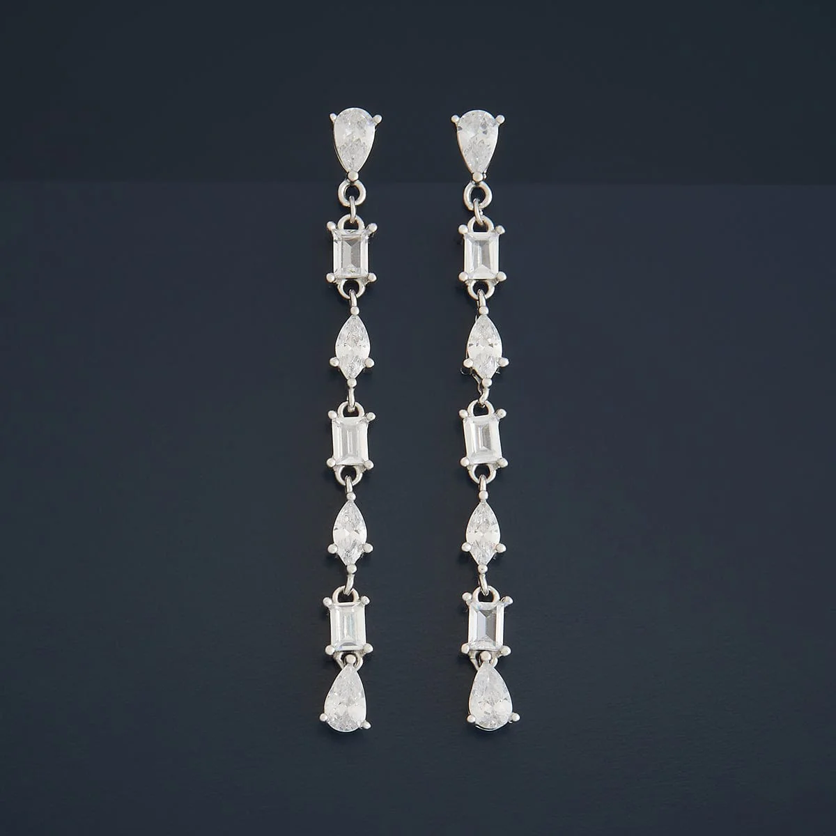 92.5 Silver Earring 180624 - Image 6