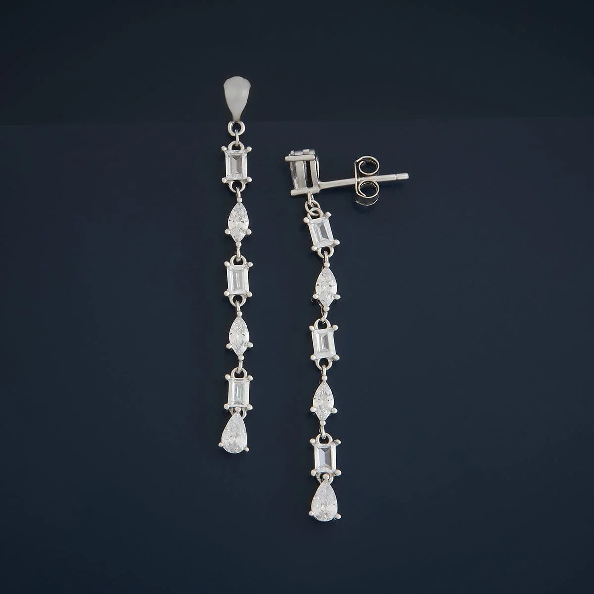 92.5 Silver Earring 180624 - Image 7