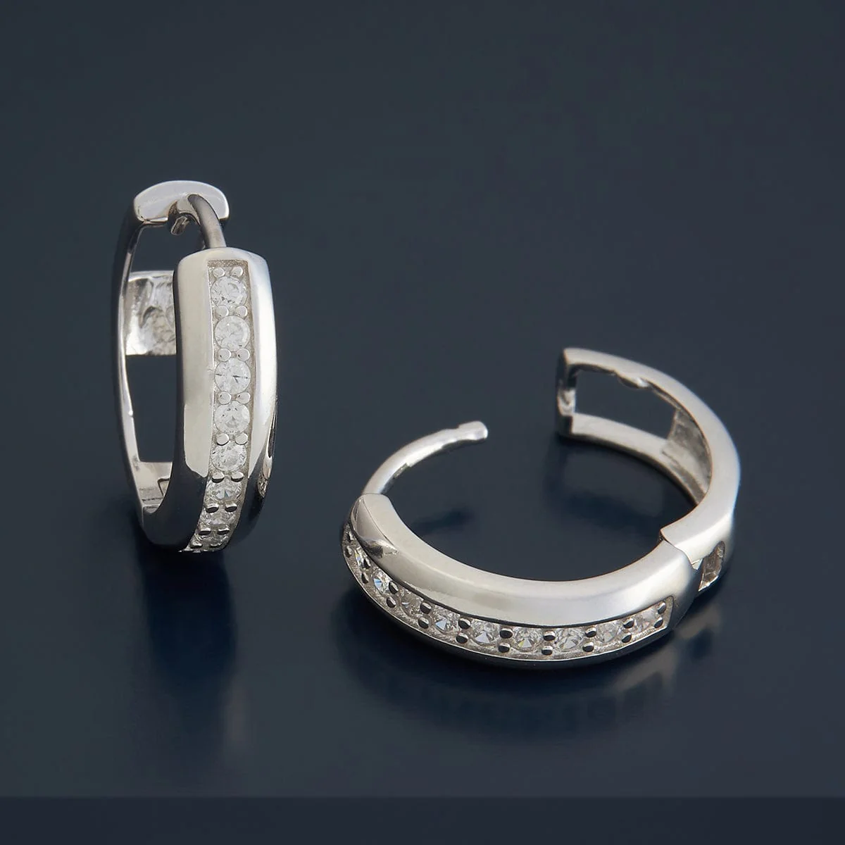 92.5 Silver Earring 180643 - Image 8