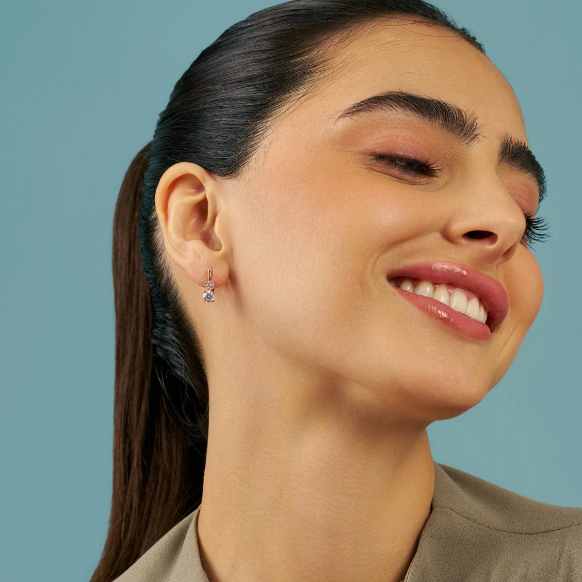 92.5 Silver Earring 180645 - Image 3